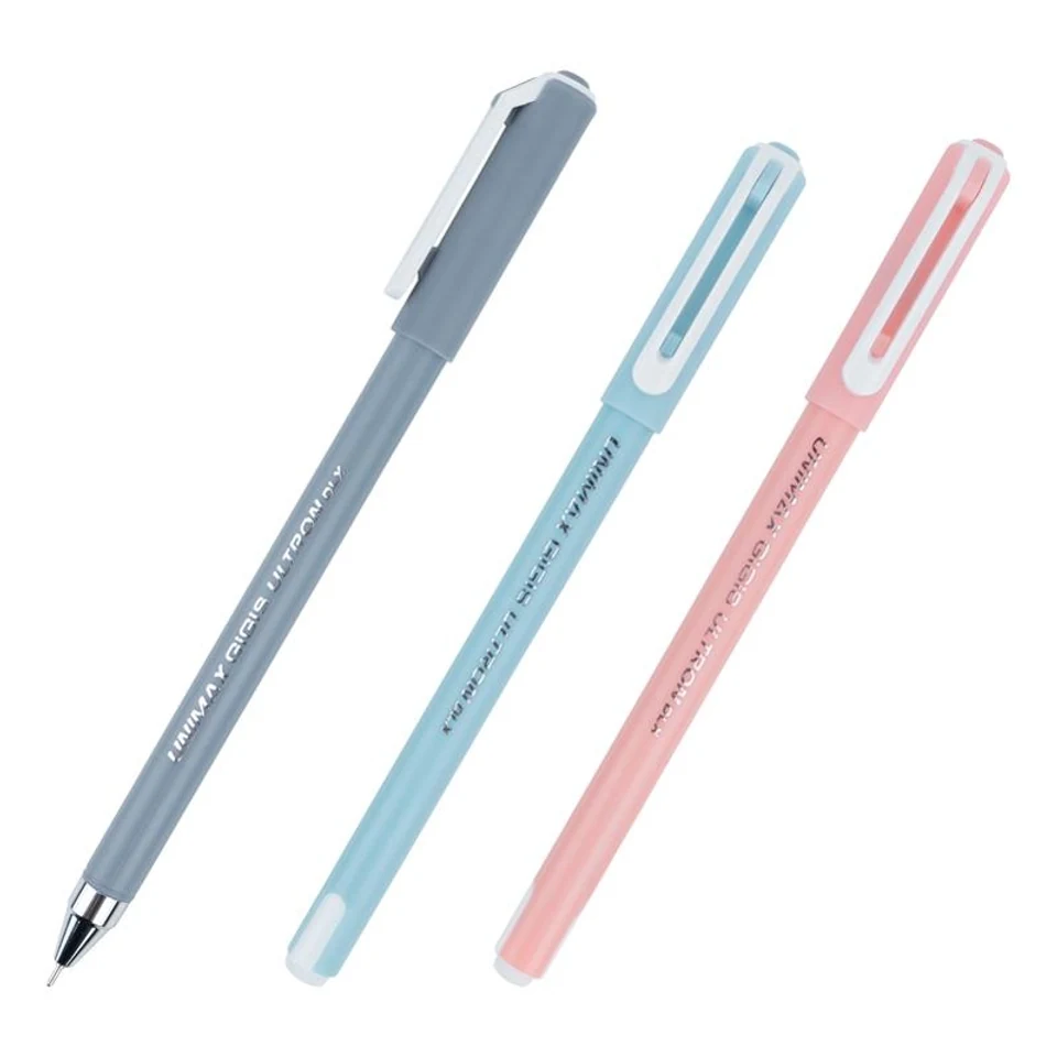 Ручка кулькова Ultron DLX 2х Unimax синя UX-149-02 — фото 2