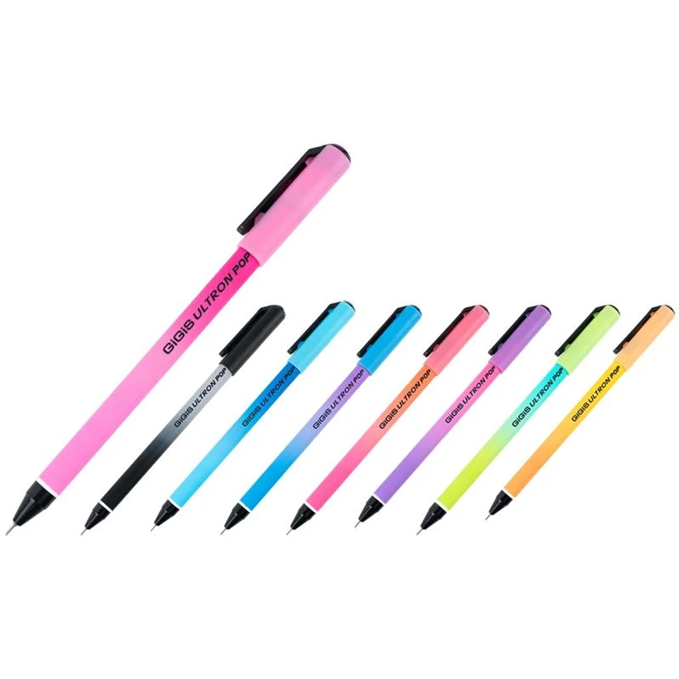Ручка кулькова Ultron POP 2х Unimax синя UX-152-02 — фото 2