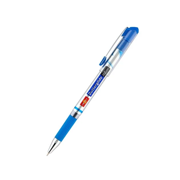 Ручка кулькова Unimax Butterglide синя — фото 2