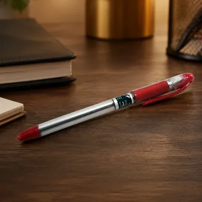Ручка масл. Hiper Max Writer Evolution HO-335-ES 2500м 0,7мм червона