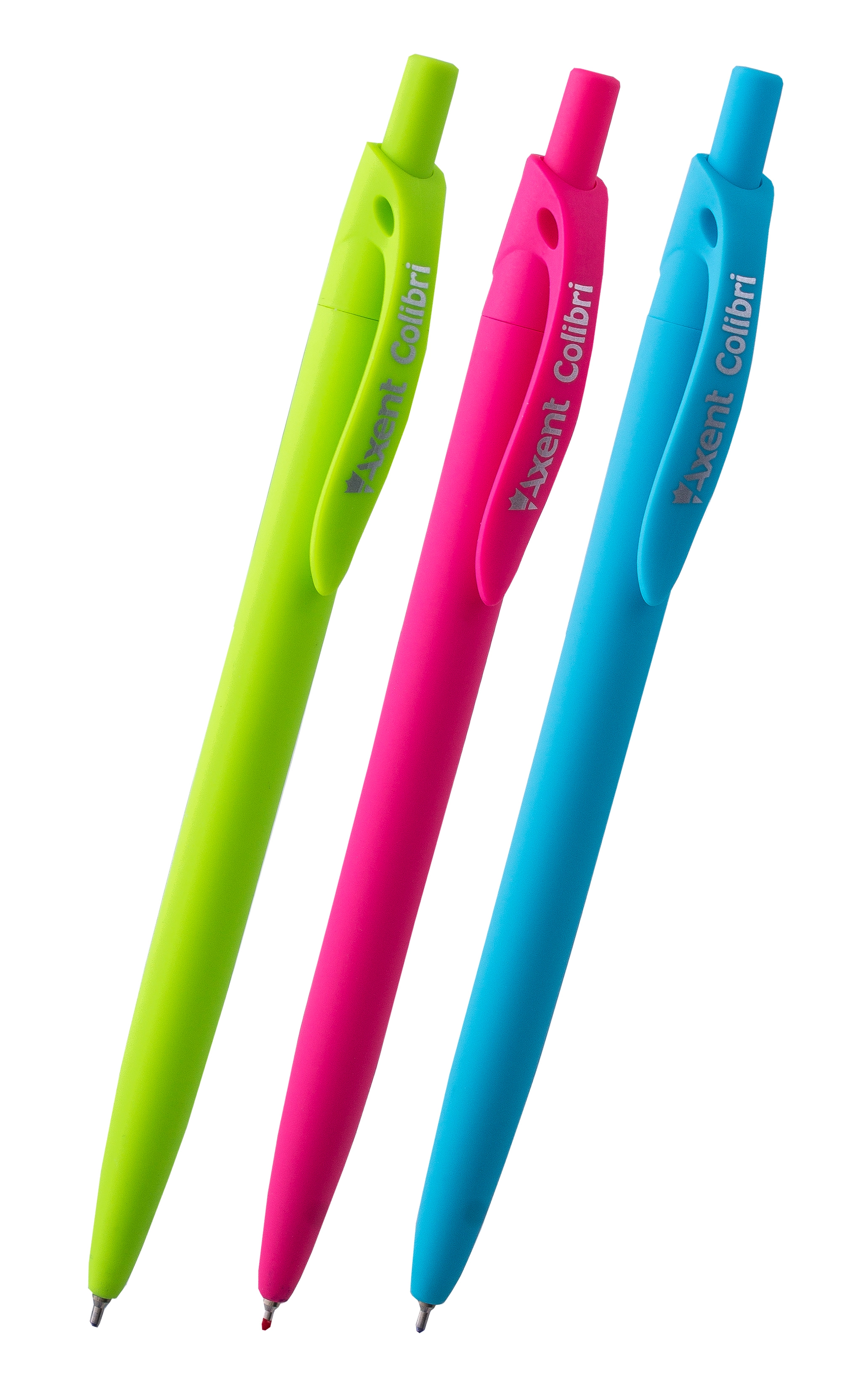 Ручка масляна автоматична синя Colibri — фото 5