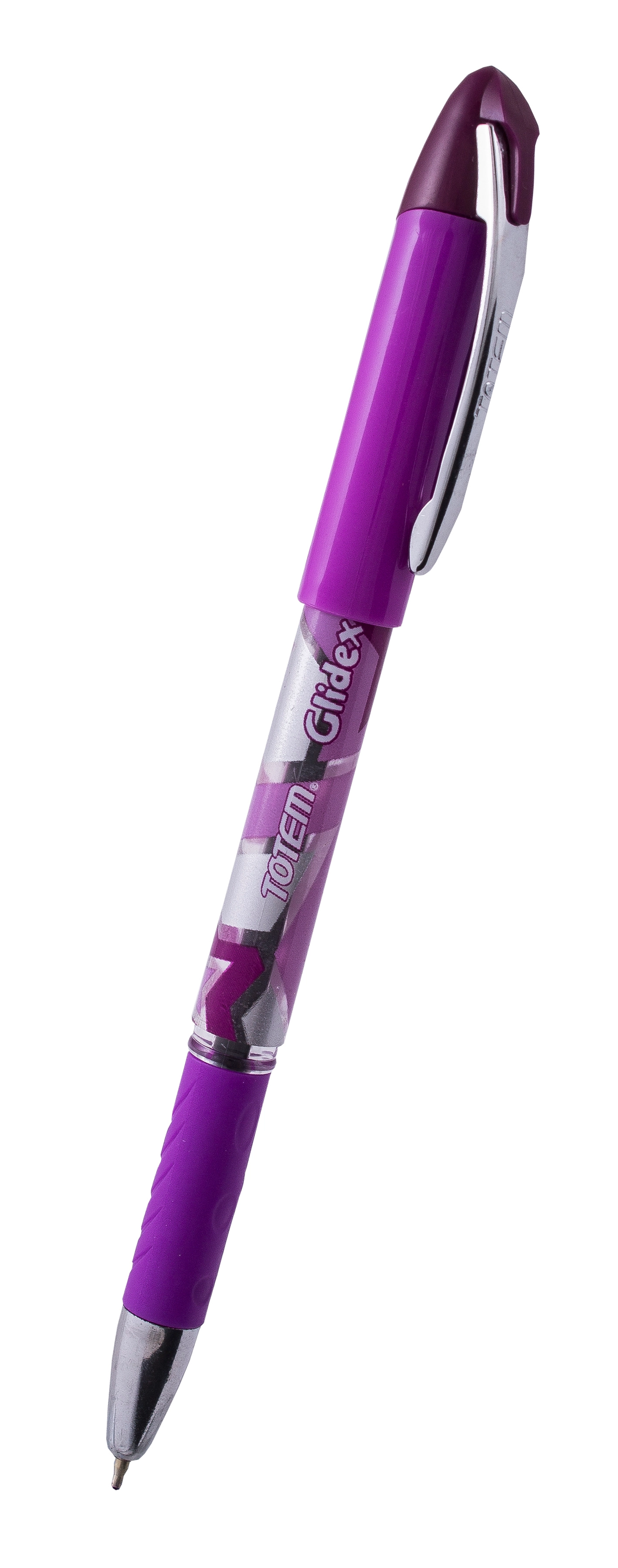 Ручка масляна Glidex Win фіолетова — фото 2