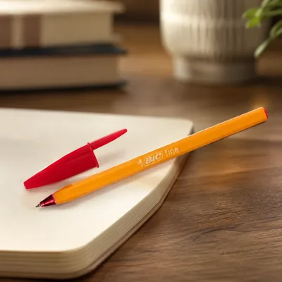 Ручка масляна Orange BIC червона