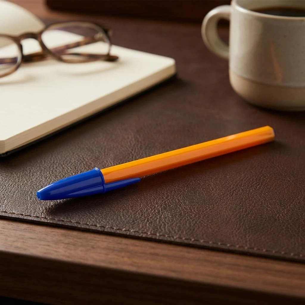 Ручка масляна BIC Orange синя — Ручки та олівці