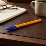 Ручка масляна BIC Orange синя — фото 1