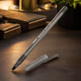 Ручка кулькова BIC Round Stic чорна — фото 1