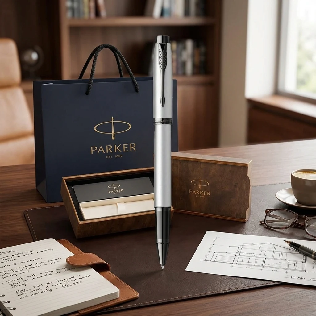 Ручка ролерна Parker IM Achromatic Grey