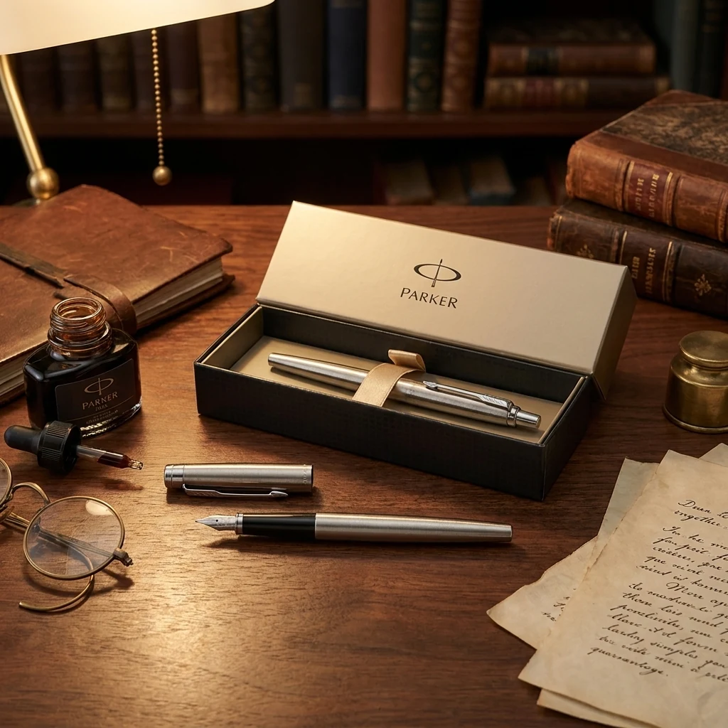 Ручкa Parker Jotter Stainl перо 16 112