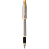 Parker IM Brushed Metal позолота — фото 2