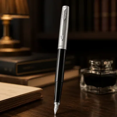 Ручка перова Parker Jotter Standard Black 15 611