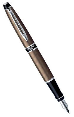 Ручкa Waterman Expert перо коричнева хром 10026 — фото 2