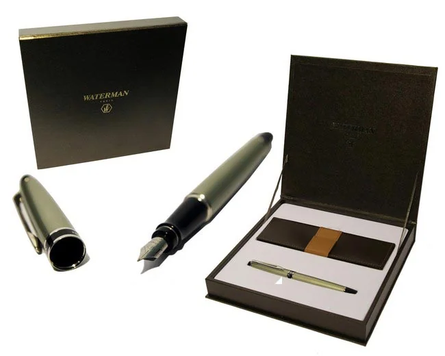 Ручкa Waterman Expert перо срібна хром 10025