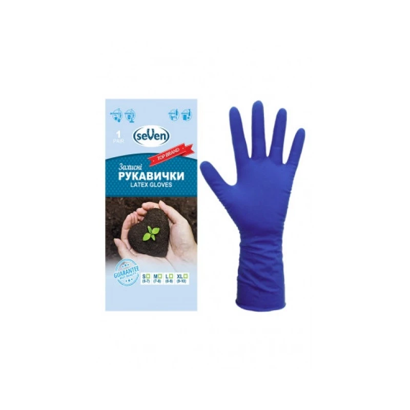 Рукавички Ambulance сині XL 1 пара