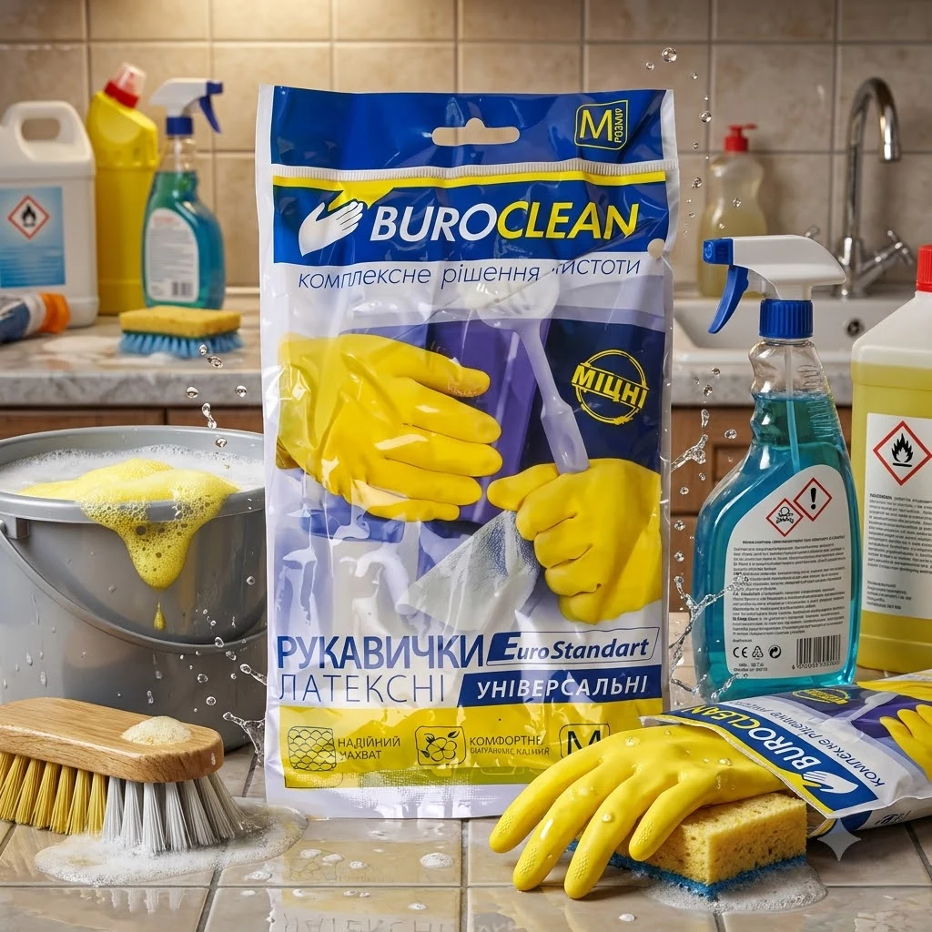 Рукавички для прибирання M Buroclean