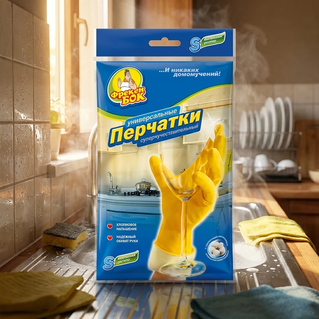 Рукавички для прибирання S Фрекен Бок
