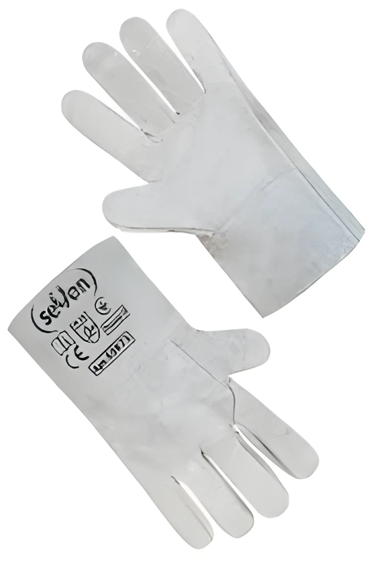 Рукавиця Крага без підкладки сіра коротка 69873 р.10 69873