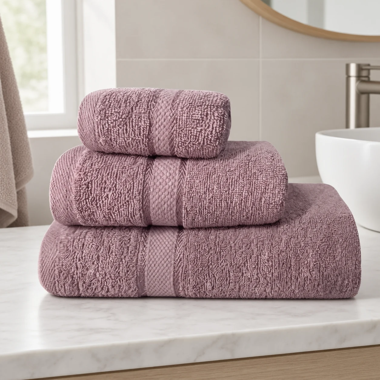 Рушник махровий SOHO "Simple Lilac" 70х140 см