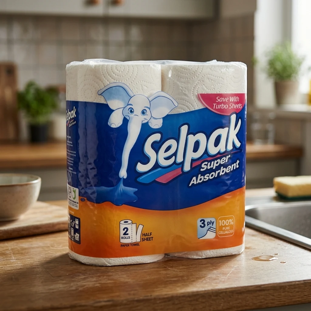 Рушники паперові 2 шт Selpak