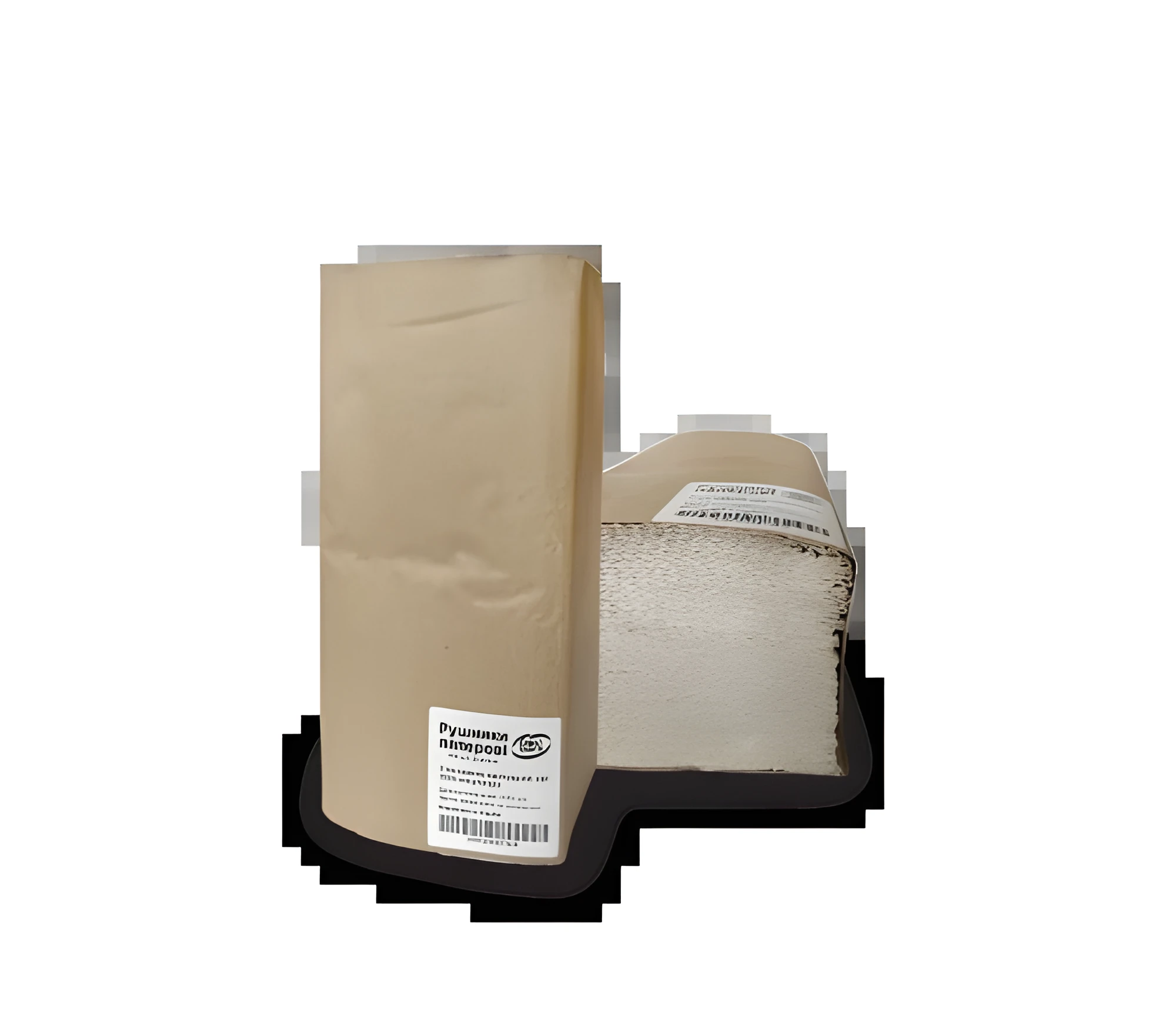 Рушники паперові макулатурні V-подібні 160 шт 23х24 сірі