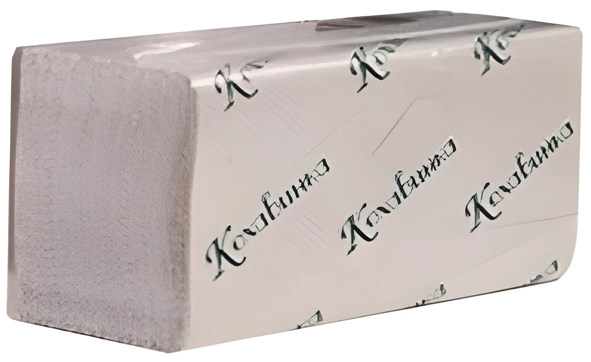 Рушники паперові V-складання Кохавинка сірі — Паперові вироби