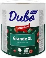 Рушники паперові XL 2-шарові Dubo Premio Grande білі — фото 2