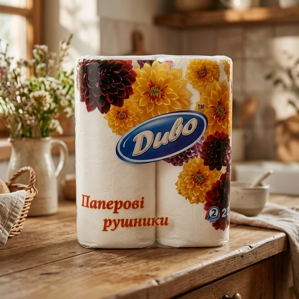 Рушники папірові 2 штуки, Диво