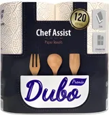 Рушники целюлозні Chef Assist Premio помаранчеві 3 шари — фото 2