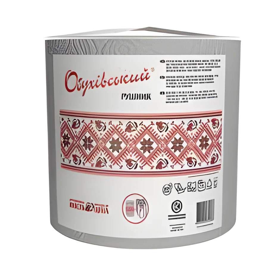 Рушники целюлозні Обухівська 2-шарові XL 1рулон на гільзі білі