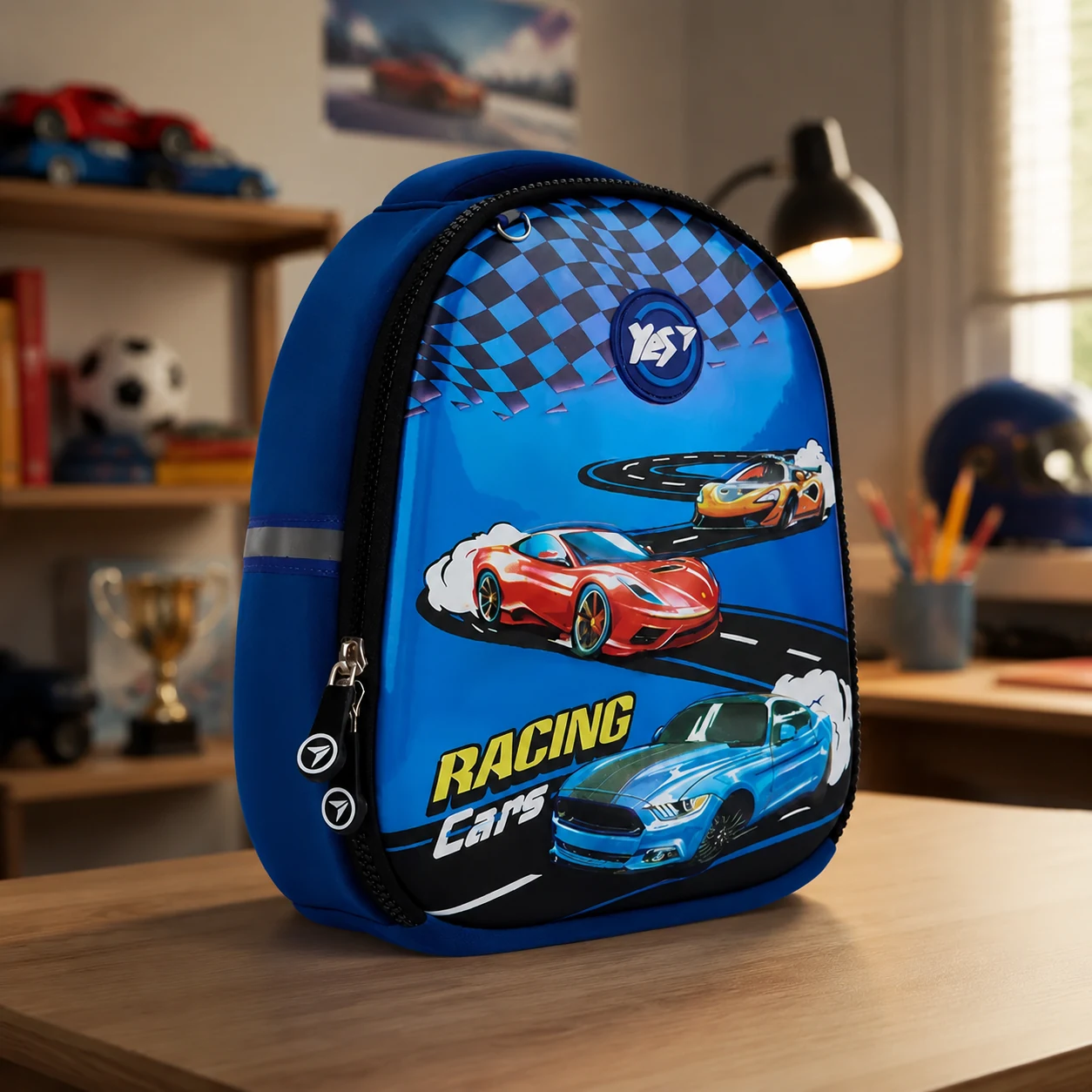 Рюкзак дитячий YES K-33 Racing Cars 550020 — Рюкзаки та ранці