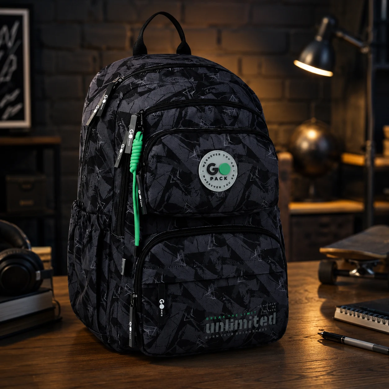 Рюкзак GoPack Education 120M-4 Unlimited GO26-120M-4 — Рюкзаки та ранці