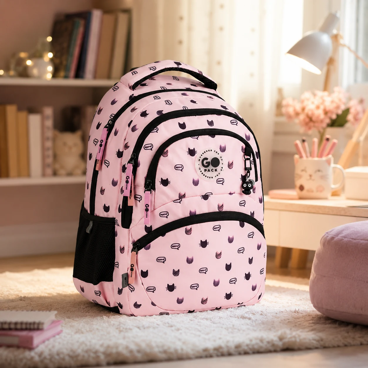 Рюкзак GoPack Education 175M-1 Meow Cats GO26-175M-1 GO26-175M-1