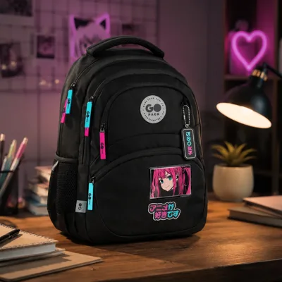 Рюкзак GoPack Education 175M-2 Anime girl GO26-175M-2 GO26-175M-2