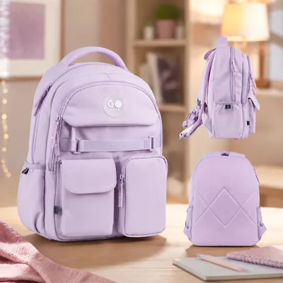 Рюкзак GoPack Education 183 бузковий GO26-183M-1