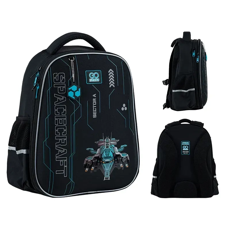 Рюкзак GoPack Education напівкаркасний 165M Spacecraft — фото 4