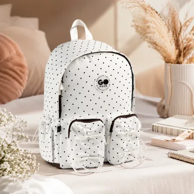 Рюкзак GoPack Education Teens 130L молочний GO26-130L-1