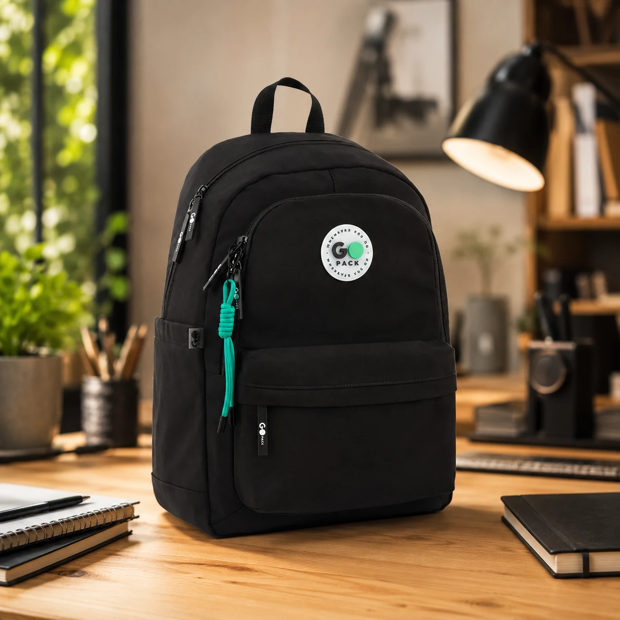 Рюкзак GoPack Education Teens 141L чорний GO26-141L-3 — Рюкзаки та ранці