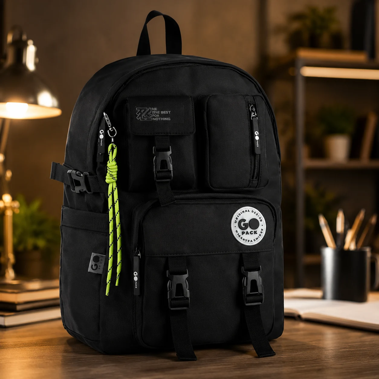 Рюкзак GoPack Education Teens 2500L чорний GO26-2500L-3 GO26-2500L-3 — Рюкзаки та ранці
