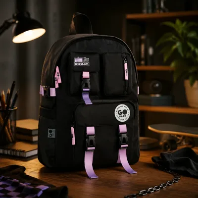 Рюкзак GoPack Education Teens 2500L чорний, градієнт GO26-2500L-2