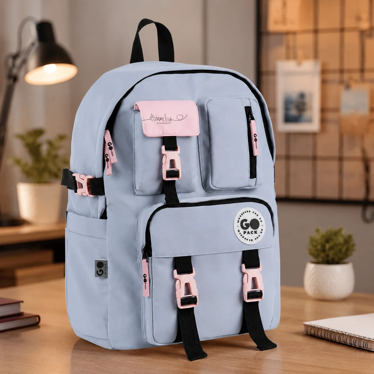 Рюкзак GoPack Education Teens 2500L сірий GO26-2500L-1 — Рюкзаки та ранці