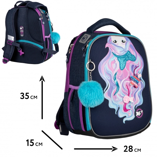 Рюкзак каркасний YES H-100 Caramel Girl — фото 2