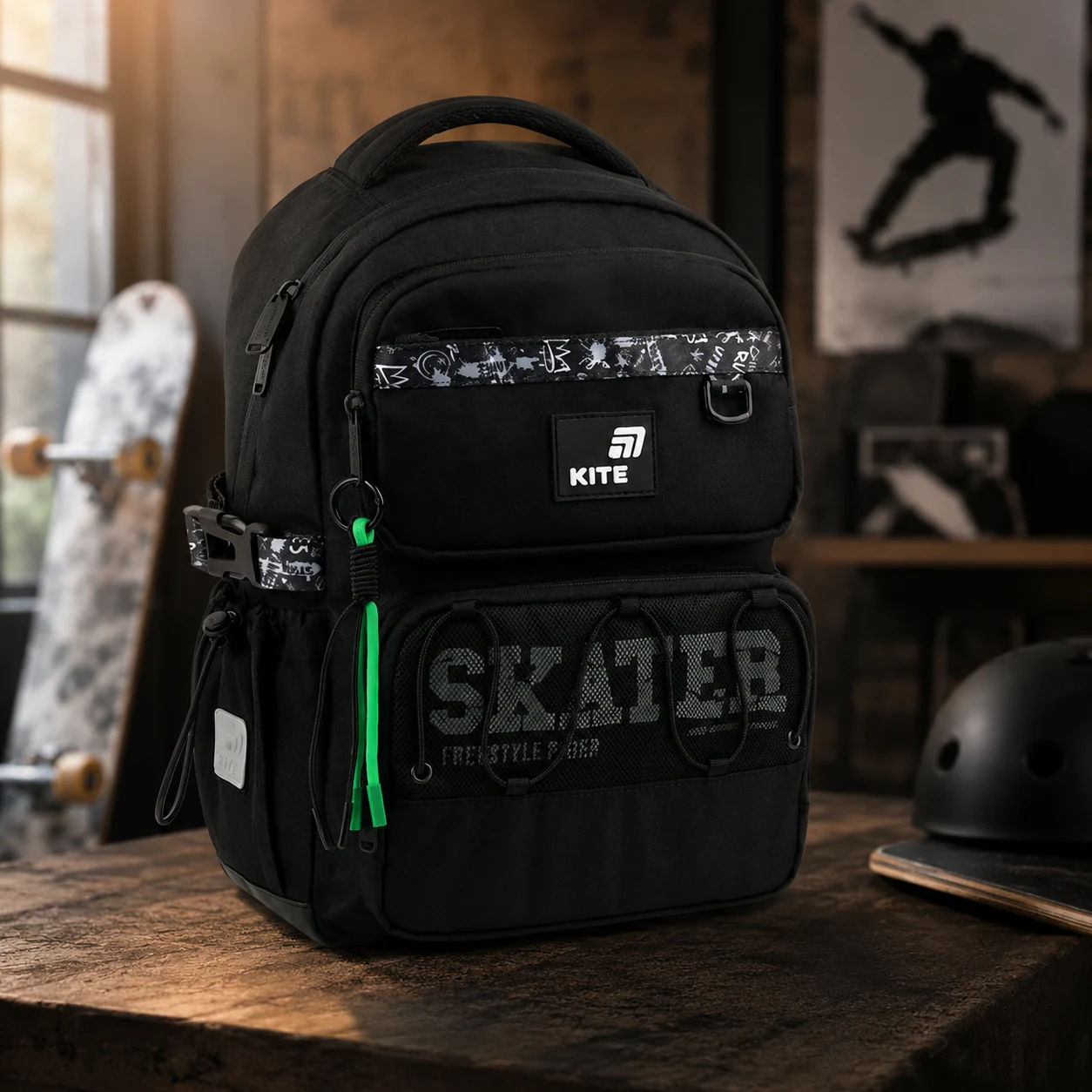 Рюкзак Kite Education 1022 Skater K26-1022M-2 — Рюкзаки та ранці