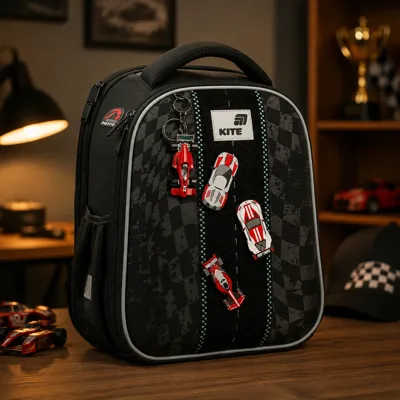 Рюкзак Kite Education каркасний 555 Race&Win K26-555S-8