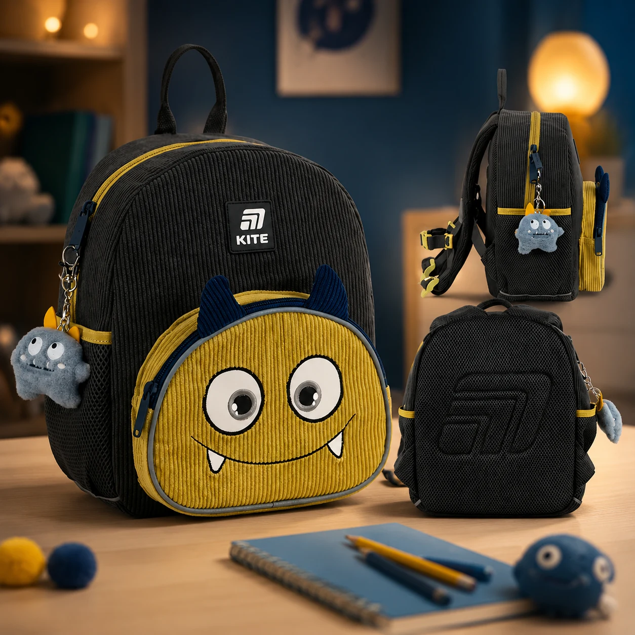 Рюкзак Kite Kids 2727 Monster — Рюкзаки та ранці