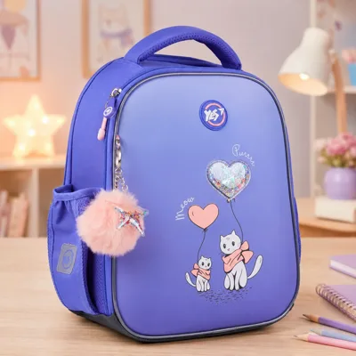 Рюкзак ортопедичний каркасний YES H-100 Purr Meow