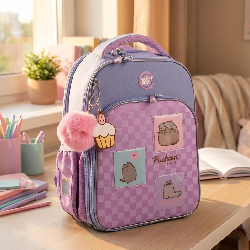Рюкзак ортопедичний каркасний YES S-78 Pusheen Playful 559864