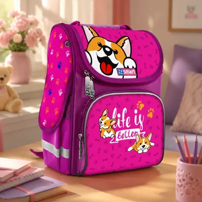 Рюкзак шкільний каркасний Smart PG-11 Corgi