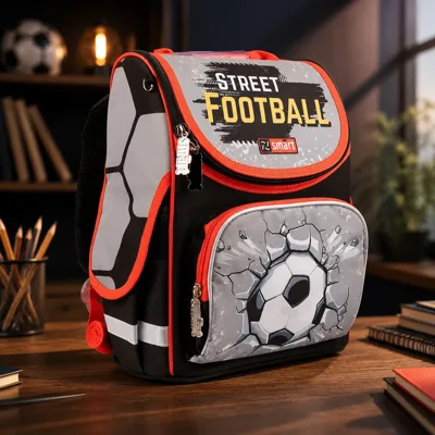 Рюкзак шкільний каркасний Smart PG-11 Football