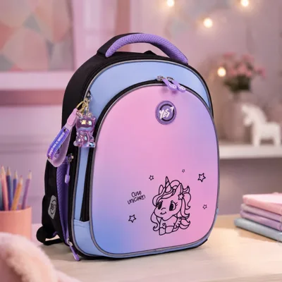 Рюкзак шкільний напівкаркасний YES S-109 Cute Unicorn