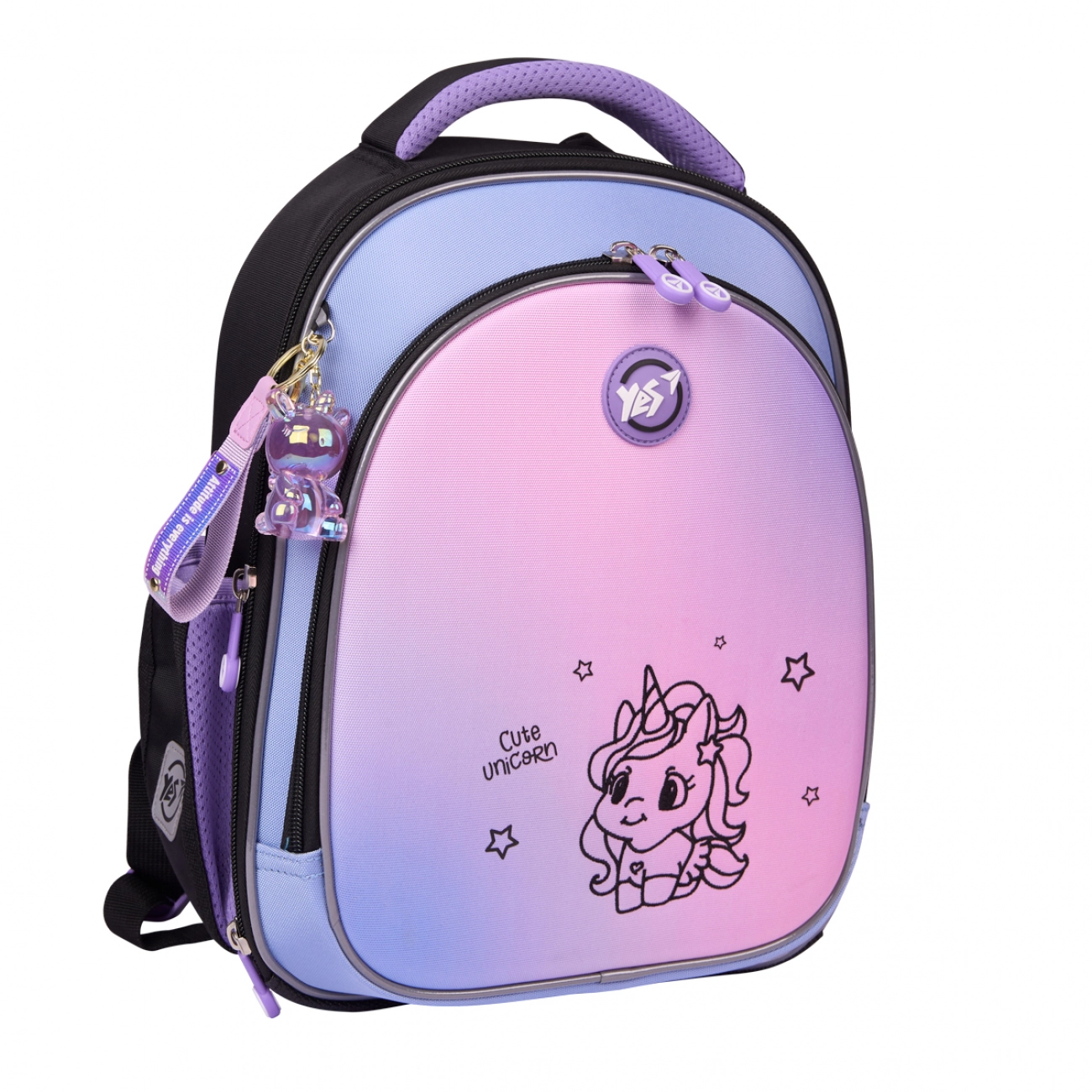 Рюкзак шкільний напівкаркасний YES S-109 Cute Unicorn — фото 3