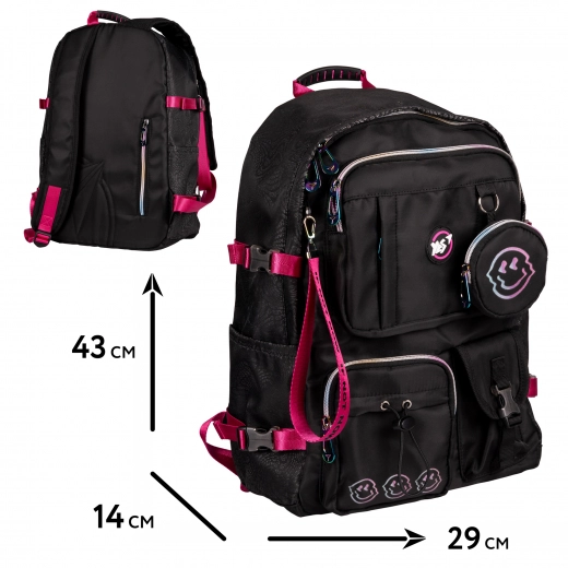 Рюкзак YES T-107 Neon Smile — фото 2